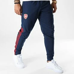 Coupon ✔️ Pantalon Jogging A Bandes Arsenal FC HF0136 Bleu Marine de Adidas Performance 💯