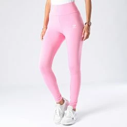 Nouveau 💯 Legging Femme HM1820 Rose de Adidas Originals 🔔