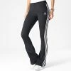 Budget ❤️ Legging Femme Flare A Bandes HK2139 Noir de Adidas Originals ✔️