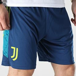 Meilleur prix 🌟 Short Jogging A Bandes Juventus H56709 Bleu Marine de Adidas Performance 👍