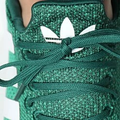 Meilleur prix 👏 Baskets Swift Run 22 GZ3501 Court Green Cloud White Bayou Green de Adidas Originals ❤️ -Pas Cher adidas Magasin adidas 326556 GZ3501 20220701T143205 03