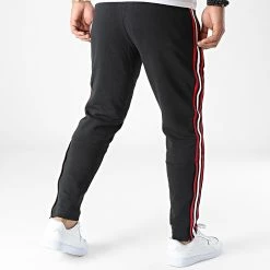Meilleure vente 😀 Pantalon Jogging A Bandes Manchester United HU1184 Noir de Adidas Performance ❤️ -Pas Cher adidas Magasin adidas 326567 HU1184 20220706T155523 04