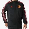 De gros 🔥 Veste Zippée A Bandes Manchester United FC DNA HE6671 Noir de Adidas Performance 🔔 -Pas Cher adidas Magasin adidas 326634 HE6671 20220706T160230 01