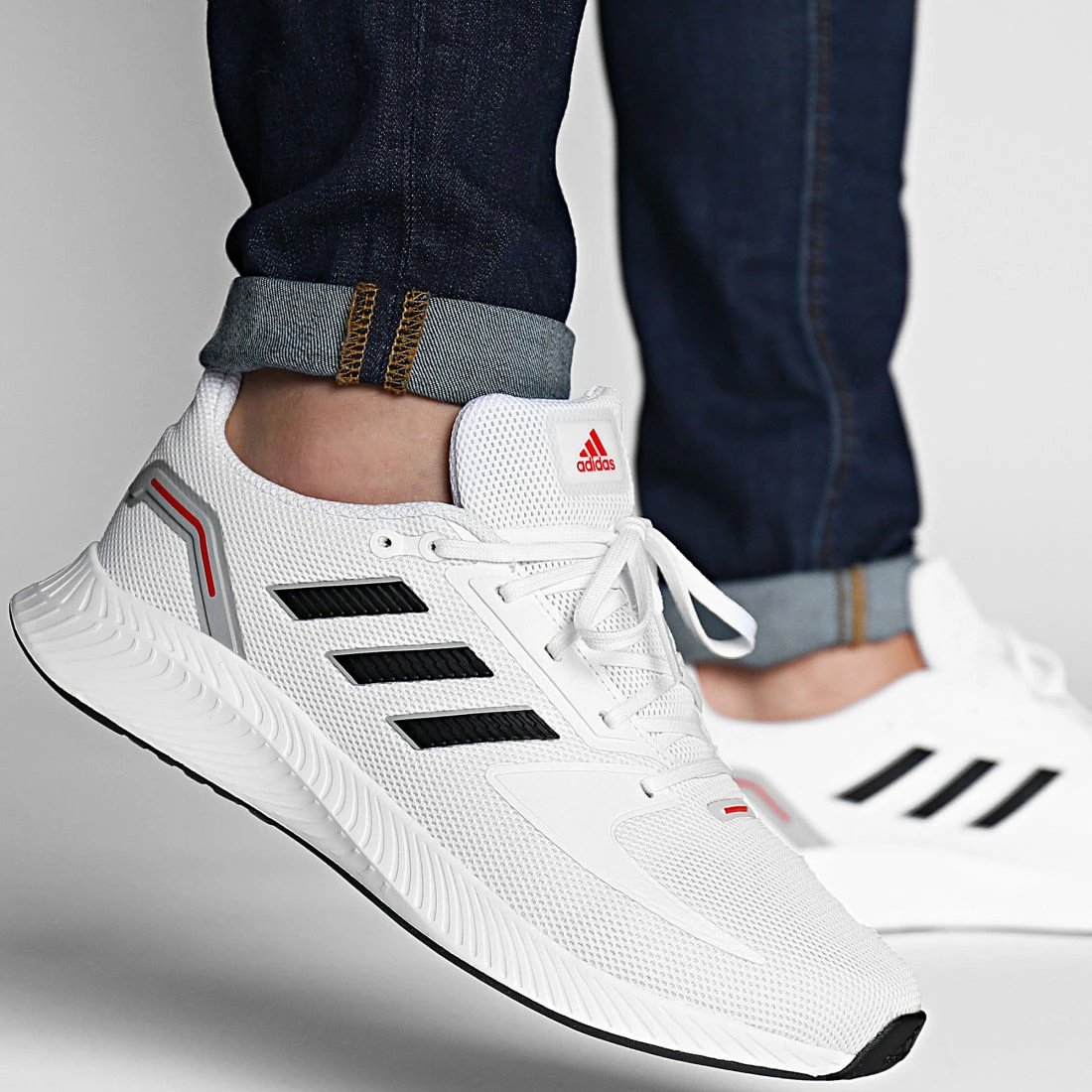 Budget ❤️ Baskets RunFalcon 2.0 GV9552 Footwear White Core Black Red de Adidas Performance 😀 3 Budget ❤️ Baskets RunFalcon 2.0 GV9552 Footwear White Core Black Red de Adidas Performance 😀