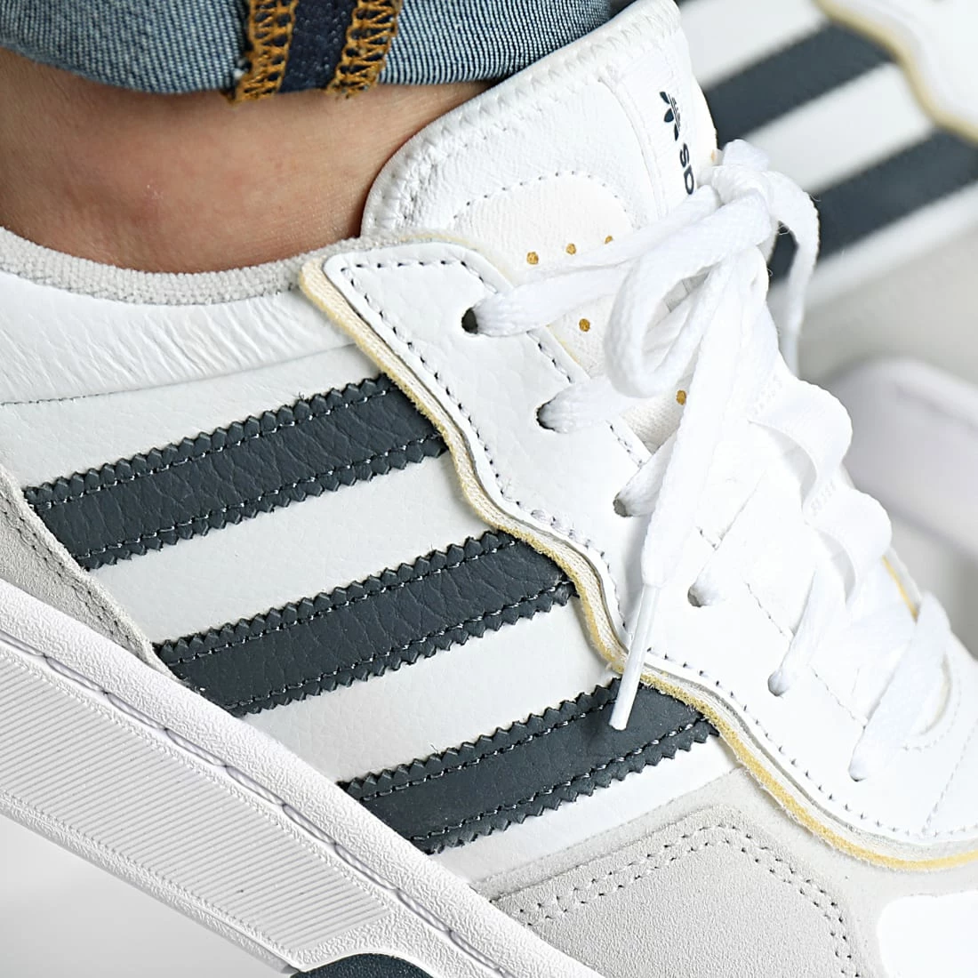 Meilleure vente 🎁 Baskets Courtic GX4366 Footwear White Grey One de Adidas Originals 🥰 4 Meilleure vente 🎁 Baskets Courtic GX4366 Footwear White Grey One de Adidas Originals 🥰 – Image 2