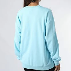 Promo 🛒 Sweat Crewneck Femme HL2082 Bleu Ciel de Adidas Performance 👍 -Pas Cher adidas Magasin adidas 327018 HL2082 20220720T152739 06