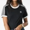 Meilleure affaire 🌟 Tee 👕 Shirt Slim Femme 3 Stripes HM6411 Noir de Adidas Originals 🔔 2 Meilleure affaire 🌟 Tee 👕 Shirt Slim Femme 3 Stripes HM6411 Noir de Adidas Originals 🔔 -Pas Cher adidas Magasin adidas 327085 HM6411 20220713T090435 01