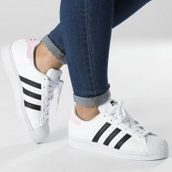 De gros 🎁 Baskets Femme Superstar GY9320 Cloud White Core Black Clear Pink de Adidas Originals ✨ -Pas Cher adidas Magasin adidas 327182 GY9320 20220728T141539 03