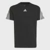 Top 10 🔔 Tee 👕 Shirt A Bandes Enfant FI 3 Stripes HM2094 Noir de Adidas Performance 👏