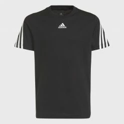 Top 10 🔔 Tee 👕 Shirt A Bandes Enfant FI 3 Stripes HM2094 Noir de Adidas Performance 👏