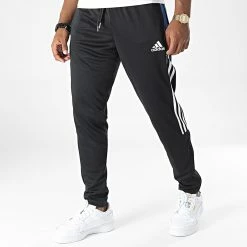 Tout neuf 💯 Pantalon Jogging A Bandes Tiro 21 GJ9866 Noir de Adidas Performance 😍