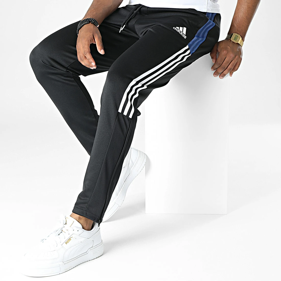 Tout neuf 💯 Pantalon Jogging A Bandes Tiro 21 GJ9866 Noir de Adidas Performance 😍 5 Tout neuf 💯 Pantalon Jogging A Bandes Tiro 21 GJ9866 Noir de Adidas Performance 😍 – Image 3