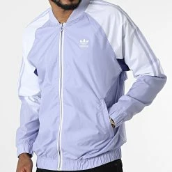 Les meilleures critiques de 🧨 Veste Zippée A Bandes ☀️ Summer SST HC2097 Lila de Adidas Originals 🔥