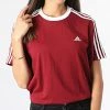 Les meilleures critiques de 💯 Tee 👕 Shirt Femme A Bandes HM3798 Bordeaux de Adidas Performance ✔️ -Pas Cher adidas Magasin adidas 327478 HM3798 20220719T145912 01