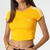 Budget ⌛ Tee 👚 Shirt Femme Crop HM6400 Orange de Adidas Originals 😍