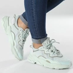 Sortie ✨ Baskets Femme Ozweego GW6802 Mint Green Dash Grey Feather Grey de Adidas Originals 👍 -Pas Cher adidas Magasin adidas 328264 GW6802 20220728T141727 03
