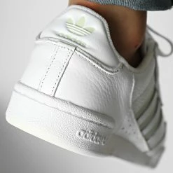 Promo 🌟 Baskets Continental 80 Stripes GX1914 Cloud White Light Green Off White de Adidas Originals ⌛ -Pas Cher adidas Magasin adidas 328294 GX1914 20220718T161550 04