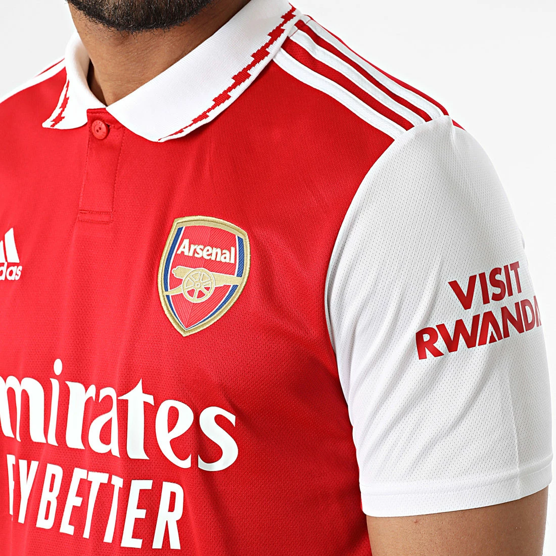 Top 10 🤩 Tee 👕 Shirt Arsenal FC H35903 Rouge de Adidas Performance 🔔 3 Top 10 🤩 Tee 👕 Shirt Arsenal FC H35903 Rouge de Adidas Performance 🔔 – Image 2