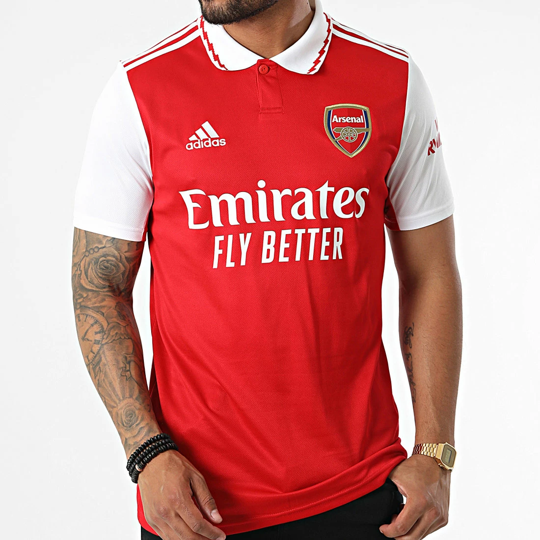 Top 10 🤩 Tee 👕 Shirt Arsenal FC H35903 Rouge de Adidas Performance 🔔 4 Top 10 🤩 Tee 👕 Shirt Arsenal FC H35903 Rouge de Adidas Performance 🔔 – Image 3