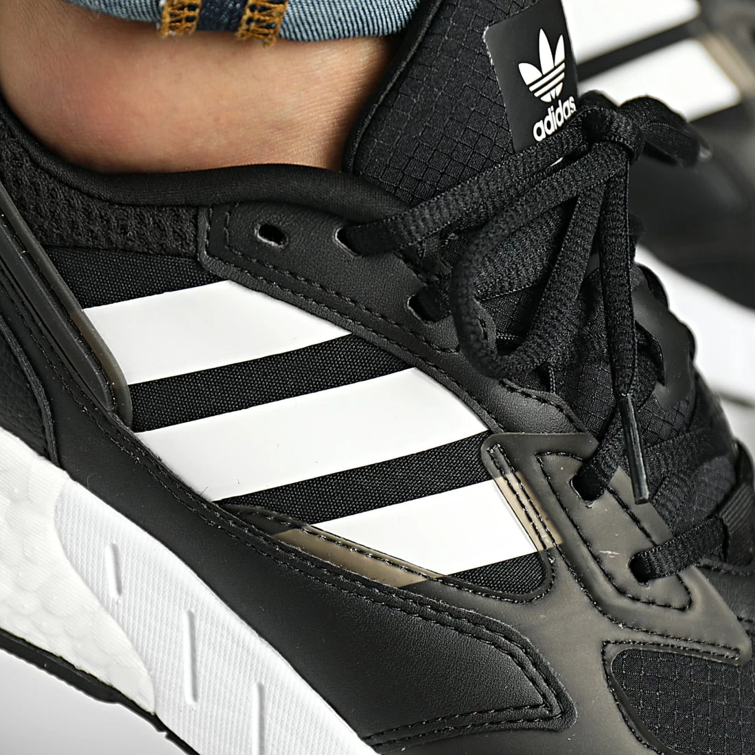 Meilleure affaire ⌛ Baskets ZX 1K Boost 2 GZ3551 Core Black Cloud White de Adidas Originals 🔥 4 Meilleure affaire ⌛ Baskets ZX 1K Boost 2 GZ3551 Core Black Cloud White de Adidas Originals 🔥 – Image 2