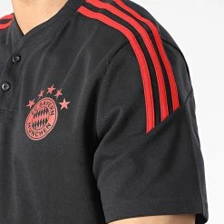 Promo 😍 Polo Manches Courtes A Bandes FC Bayern HI3467 Noir de Adidas Performance ⌛ -Pas Cher adidas Magasin adidas 329237 HI3467 20220722T153053 05