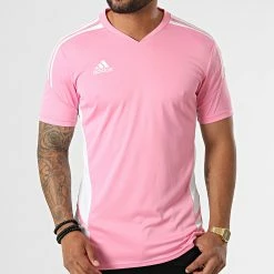 Top 10 🎉 Tee 👚 Shirt Col V A Bandes HD2273 Rose de Adidas Performance 💯 12 Top 10 🎉 Tee 👚 Shirt Col V A Bandes HD2273 Rose de Adidas Performance 💯 -Pas Cher adidas Magasin adidas 329619 HD2273 20220729T152002 05