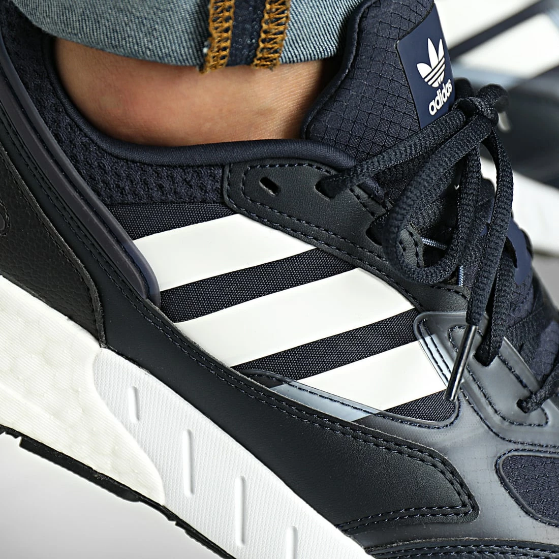 Top 10 🔔 Baskets ZX 1K Boost 2 GY5984 Collegiate Navy Cloud White de Adidas Originals 🎁 4 Top 10 🔔 Baskets ZX 1K Boost 2 GY5984 Collegiate Navy Cloud White de Adidas Originals 🎁 – Image 2