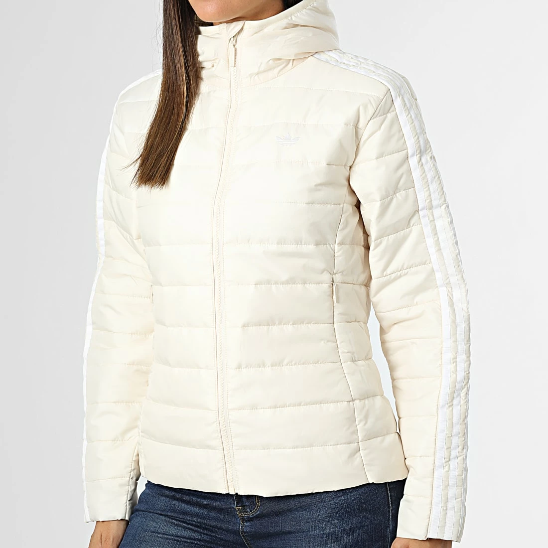 Promo ⭐ Doudoune Capuche Femme HK5251 Beige de Adidas Originals 🎁 5 Promo ⭐ Doudoune Capuche Femme HK5251 Beige de Adidas Originals 🎁 – Image 3