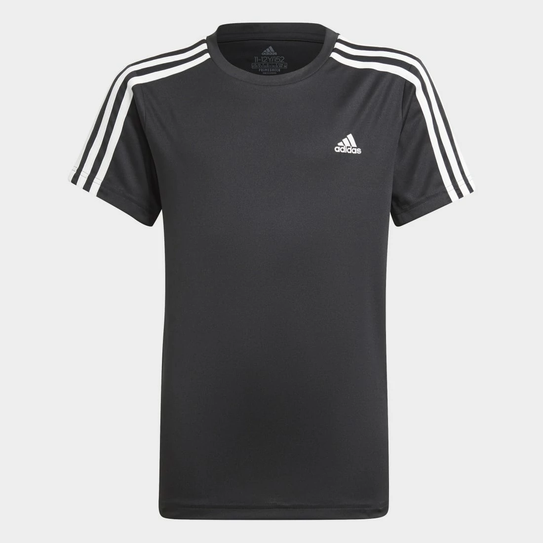 Tout neuf 👍 Tee 👕 Shirt Enfant 3 Stripes GN1496 Noir de Adidas Performance 😍 3 Tout neuf 👍 Tee 👕 Shirt Enfant 3 Stripes GN1496 Noir de Adidas Performance 😍