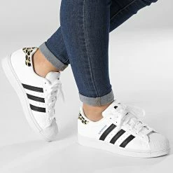 Tout neuf 🎁 Baskets Femme Superstar GW4062 Cloud White Core Black Blue de Adidas Originals ✔️ -Pas Cher adidas Magasin adidas 330674 GW4062 20220805T160204 03