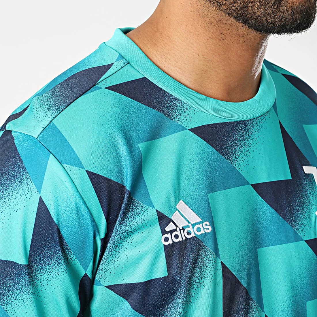 Sortie ⌛ Tee 👚 Shirt De Sport Juventus HB6050 Vert Bleu de Adidas Performance 😉 6 Sortie ⌛ Tee 👚 Shirt De Sport Juventus HB6050 Vert Bleu de Adidas Performance 😉 – Image 4