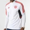 Sortie 🎉 Sweat Col Zippé A Bandes Bayern Munich HB0620 Blanc Rouge de Adidas Performance 🔔 2 Sortie 🎉 Sweat Col Zippé A Bandes Bayern Munich HB0620 Blanc Rouge de Adidas Performance 🔔 -Pas Cher adidas Magasin adidas 331297 HB0620 20220811T155244 01