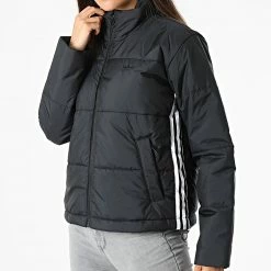 Grosses soldes ⭐ Doudoune Femme HM2613 Noir de Adidas Originals 🔥