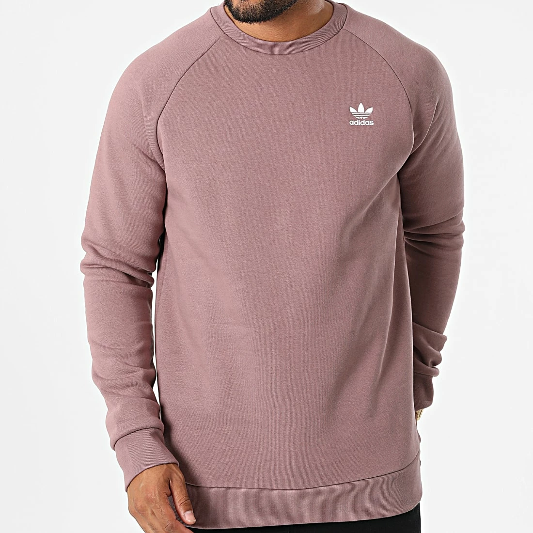 Remise 🔔 Sweat Crewneck Essential HJ7991 Rose de Adidas Originals 🎉 7 Remise 🔔 Sweat Crewneck Essential HJ7991 Rose de Adidas Originals 🎉 – Image 5