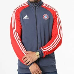 Les meilleures critiques de 🌟 Veste Zippée A Bandes FC Bayern DNA HF1364 Bleu Marine Rouge de Adidas Performance 🧨 -Pas Cher adidas Magasin adidas 332845 HF1364 20220819T141113 05