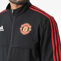 Offres 🌟 Veste Zippée A Bandes Manchester United FC H64037 Noir de Adidas Performance ⭐ 9 Offres 🌟 Veste Zippée A Bandes Manchester United FC H64037 Noir de Adidas Performance ⭐ -Pas Cher adidas Magasin adidas 333238 H64037 20220819T141940 02