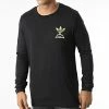 Nouveau ⌛ Tee 👚 Shirt Manches Longues Fun HM2490 Noir de Adidas Originals 🥰 -Pas Cher adidas Magasin adidas 333431 HM2490 20220823T140807 01