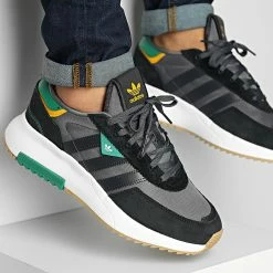 Promo 😉 Baskets Retropy F2 GW9356 Grey Five Carbon Court Gold de Adidas Originals 💯