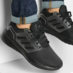 De gros ⌛ Baskets EQ19 Run GY4720 Core Black Grey Six de Adidas Performance 😉