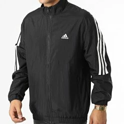 Top 10 🎉 Veste Zippée A Bandes HJ9944 Noir de Adidas Performance 🌟