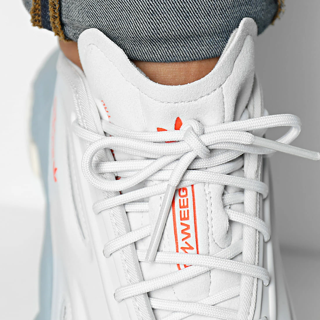 Meilleure vente 🎁 Baskets Ozweego Celox GX1863 Dash Grey Magnetic Grey Solar Red de Adidas Originals 🎉 5 Meilleure vente 🎁 Baskets Ozweego Celox GX1863 Dash Grey Magnetic Grey Solar Red de Adidas Originals 🎉 – Image 3