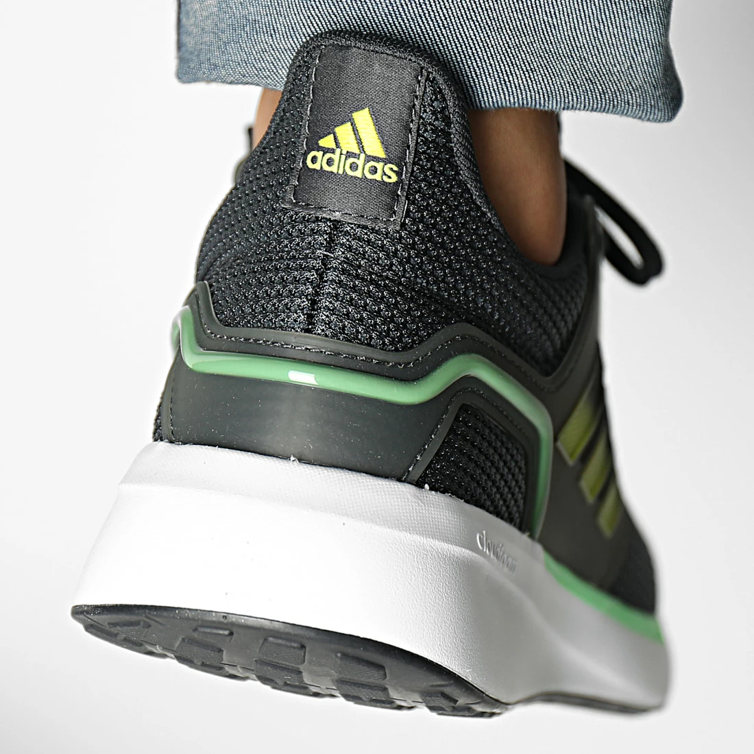 Sortie 💯 Baskets EQ19 Run GY4717 Carbon Beam Yellow Beam Green de Adidas Performance 🌟 6 Sortie 💯 Baskets EQ19 Run GY4717 Carbon Beam Yellow Beam Green de Adidas Performance 🌟 – Image 4