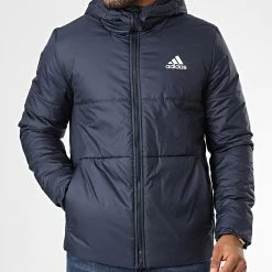 Grosses soldes ⌛ Doudoune Capuche BSC HG6270 Bleu Marine de Adidas Performance 😉 -Pas Cher adidas Magasin adidas 336453 HG6270 20220915T145156 03