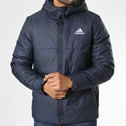 Grosses soldes ⌛ Doudoune Capuche BSC HG6270 Bleu Marine de Adidas Performance 😉 -Pas Cher adidas Magasin adidas 336453 HG6270 20220915T145158 05