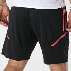 Vente flash 👏 Short De Sport A Bandes Arsenal FC HC1248 Noir de Adidas Performance 🥰 -Pas Cher adidas Magasin adidas 336725 HC1248 20220919T161325 06