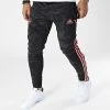 Acheter 🛒 Pantalon Jogging A Bandes Arsenal FC HC1249 Noir de Adidas Performance 💯 -Pas Cher adidas Magasin adidas 336827 HC1249 20220919T161152 01