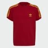 Meilleure vente 😀 Tee 👚 Shirt Enfant 3 Stripes HL9406 Rouge de Adidas Originals 🎁 -Pas Cher adidas Magasin adidas 336982 HL9406 20220923T152508 01