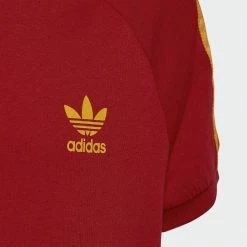 Meilleure vente 😀 Tee 👚 Shirt Enfant 3 Stripes HL9406 Rouge de Adidas Originals 🎁 -Pas Cher adidas Magasin adidas 336982 HL9406 20220923T152510 02