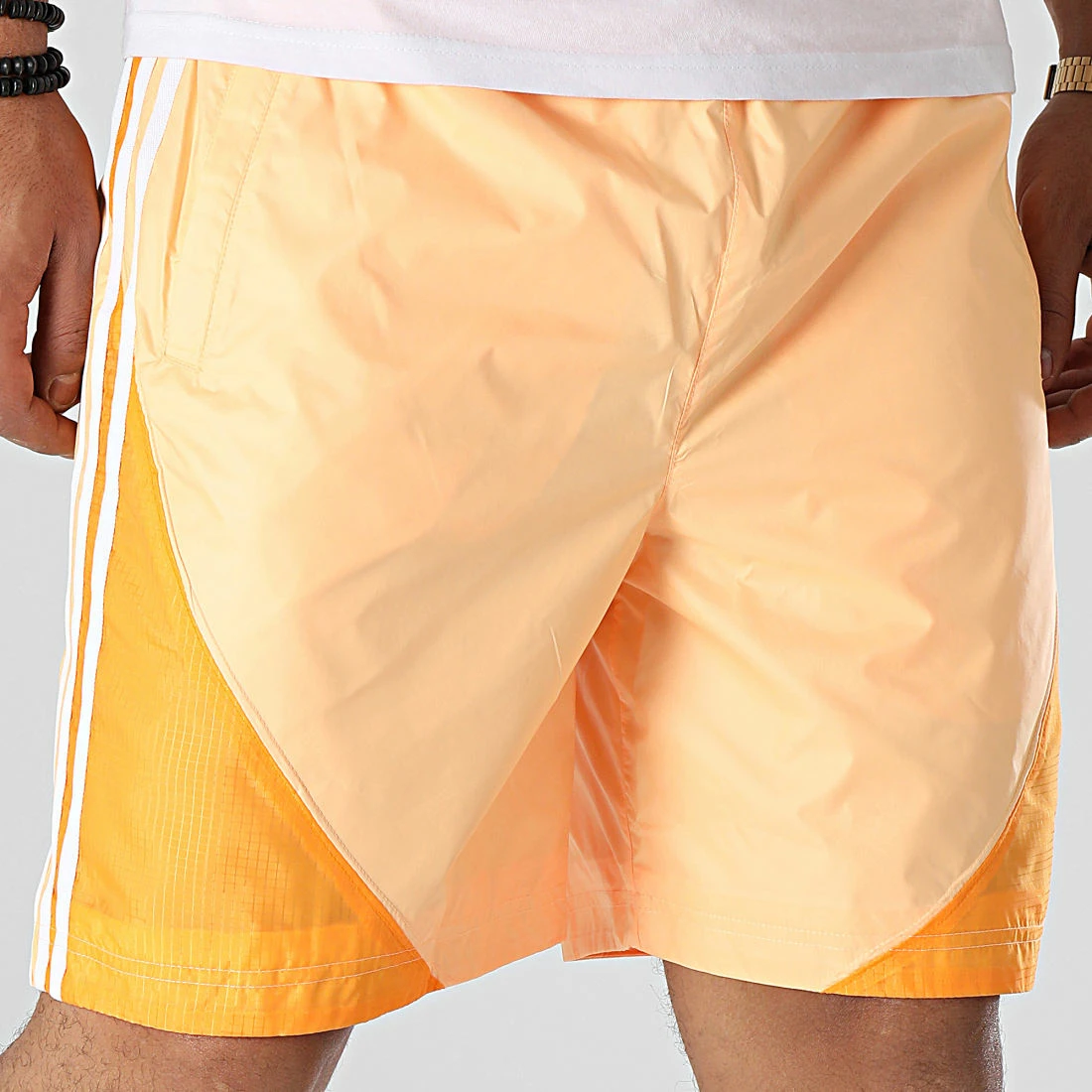 Grosses soldes 👍 Short Jogging A Bandes ☀️ Summer SST HC2098 Orange de Adidas Originals 👍 7 Grosses soldes 👍 Short Jogging A Bandes ☀️ Summer SST HC2098 Orange de Adidas Originals 👍 – Image 5