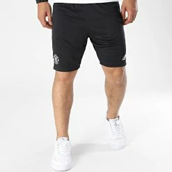 Grosses soldes 🥰 Short Jogging A Bandes Manchester United HE6684 Noir de Adidas Performance 💯 -Pas Cher adidas Magasin adidas 337220 HE6684 20220929T151716 03